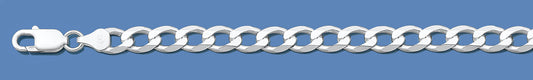 Silver Italian Chain - Curb 180