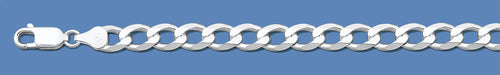 Silver Italian Curb Chain 220