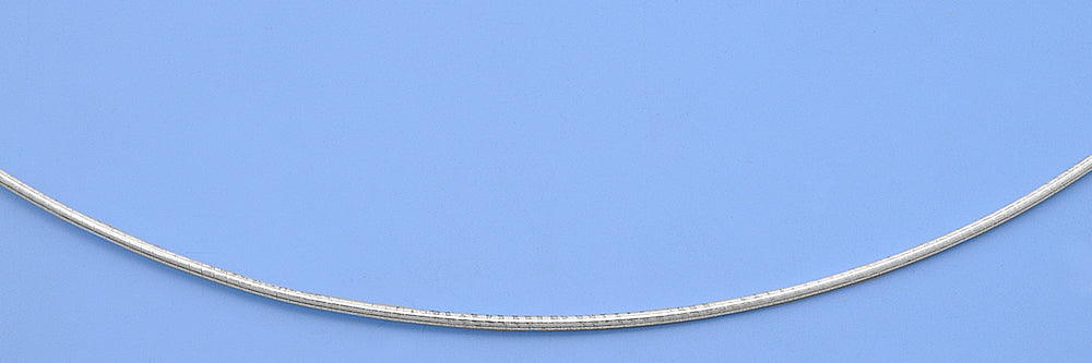 Round Omega Necklace - 1.0 mm