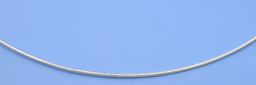 Round Omega Necklace - 1.0 mm