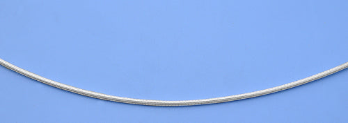Round Omega Necklace - 1.2 mm