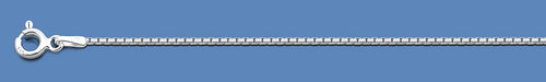 Silver Diamond Cut Box Chain 8L 019