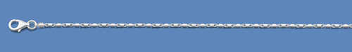 Silver Italian Heshe Chain 04