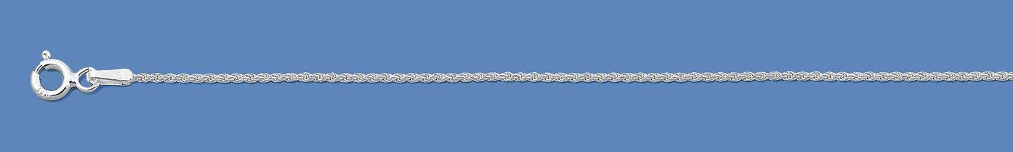 Silver Italian Chain - Rope 025