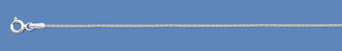 Silver Italian Rope Chain 025