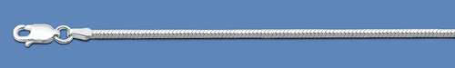 Silver Italian Dimaond Cut Snake Chain 035