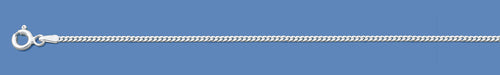 Silver Italian Curb Chain 050