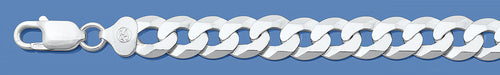 Silver Italian Flat Curb Chain 250