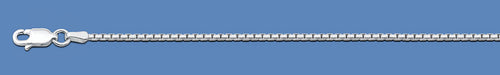 Silver Diamond Cut Box Chain 8L 024
