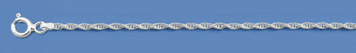 Silver Italian Loose Rope Chain 040