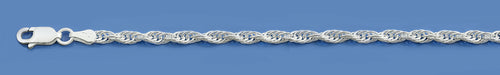 Silver Italian Loose Rope Chain 050