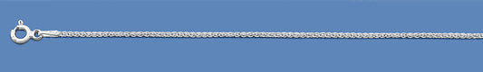 Silver Italian Chain - Wheat 025