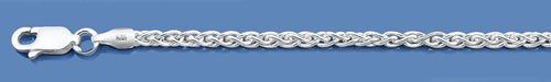 Silver Italian Wheat Chain 080