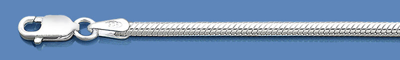 Silver Italian Chain - Snake 400