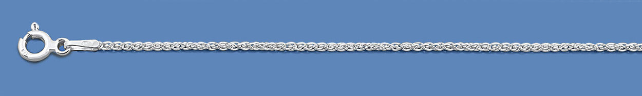 Silver Italian Chain - Wheat 035