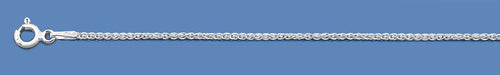 Silver Italian Wheat Chain 035
