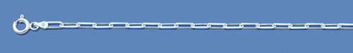 Silver Italian Staple Chain 080