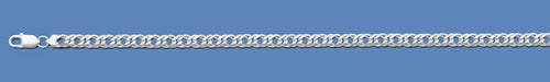 Silver Italian Rombo Chain 050