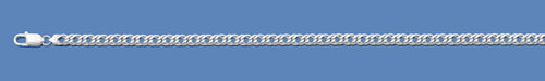 Silver Italian Rombo Chain 040