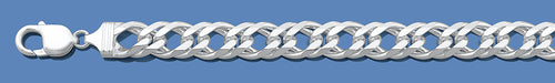 Silver Italian Rombo Chain 180