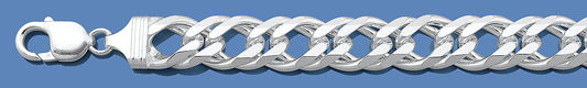 Silver Italian Chain - Rombo 300