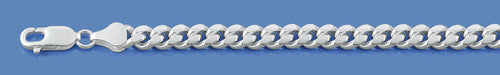 Silver Italian Round Curb Chain 180