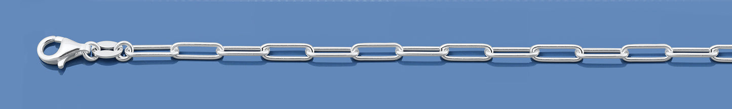 Round Wire Paperclip Chains 080