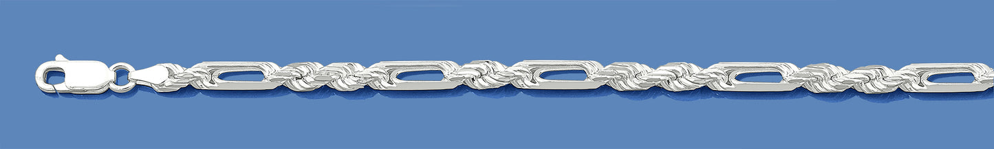 Silver Italian Chain - Milano Rope