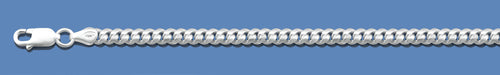 Silver Miami Cuban Link Chain 120