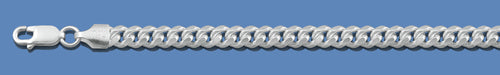 Silver Miami Cuban Link Chain 160