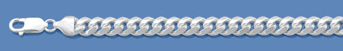 Silver Miami Cuban Link Chain 200