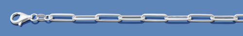 Silver Italian Staple Chain 120