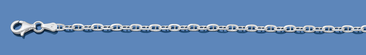 Silver Italian Brillucci Marina Chain 040