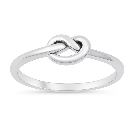 Silver Ring - Knot
