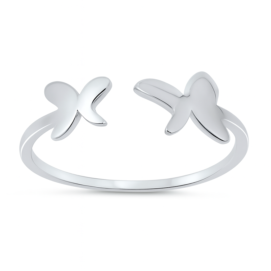 Silver Ring - Butterfly