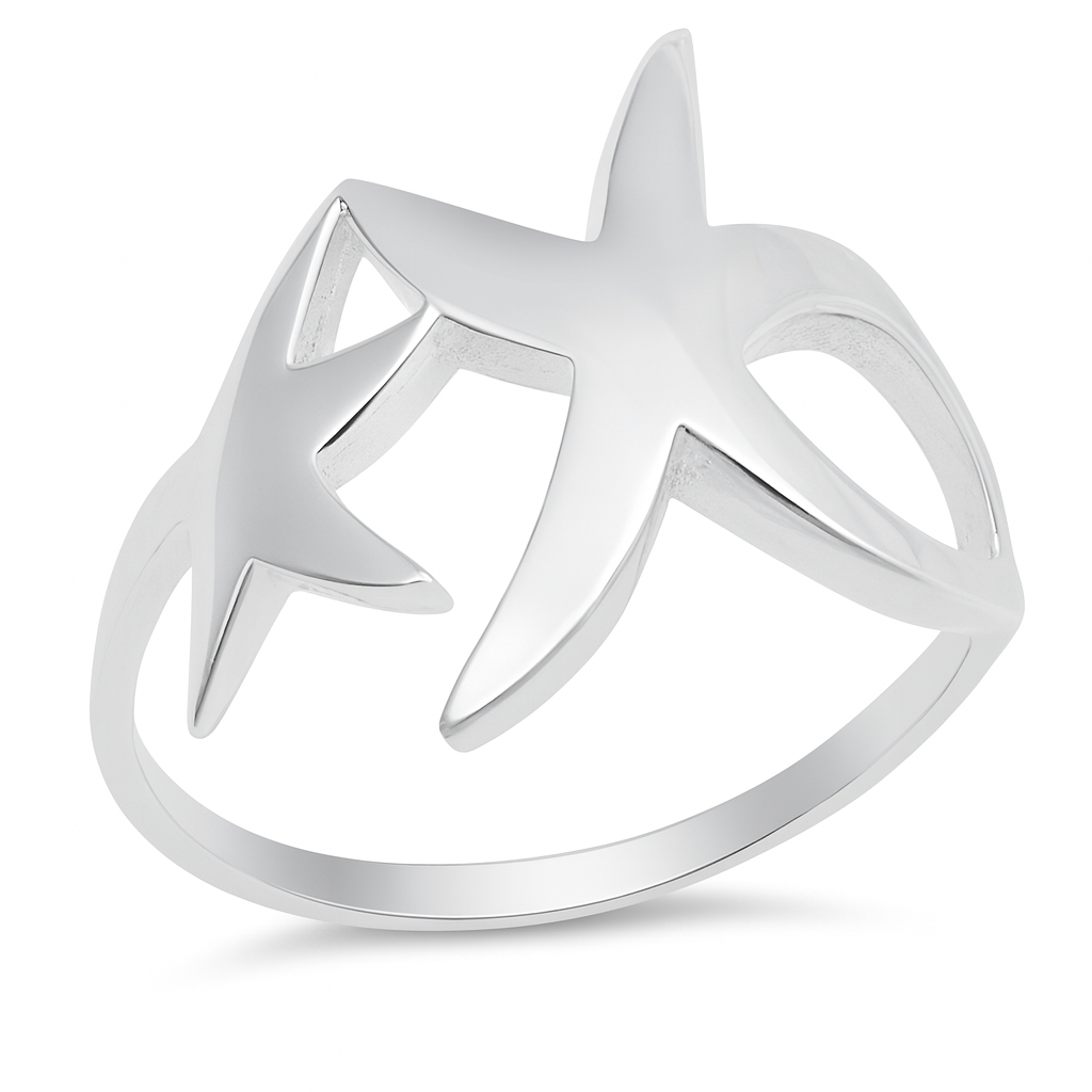 Silver Ring - Starfish