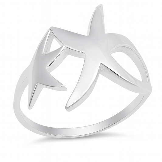Silver Ring - Starfish