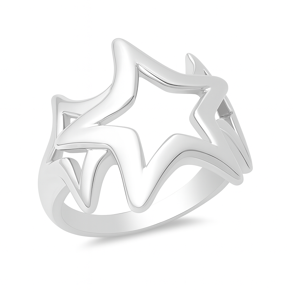 Silver Ring - Star