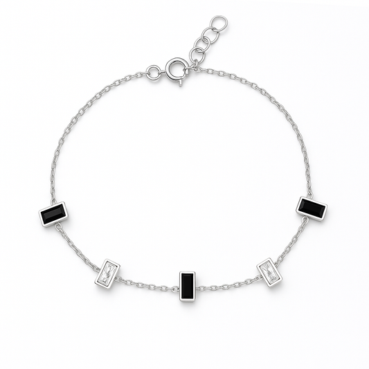 Silver CZ Bracelet
