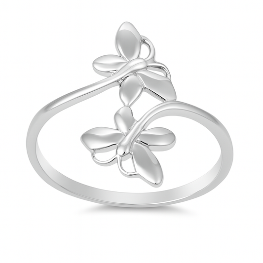 Silver Ring - Butterfly