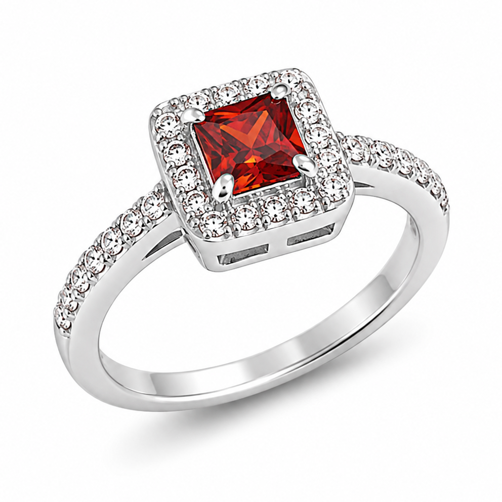 Silver CZ Ring