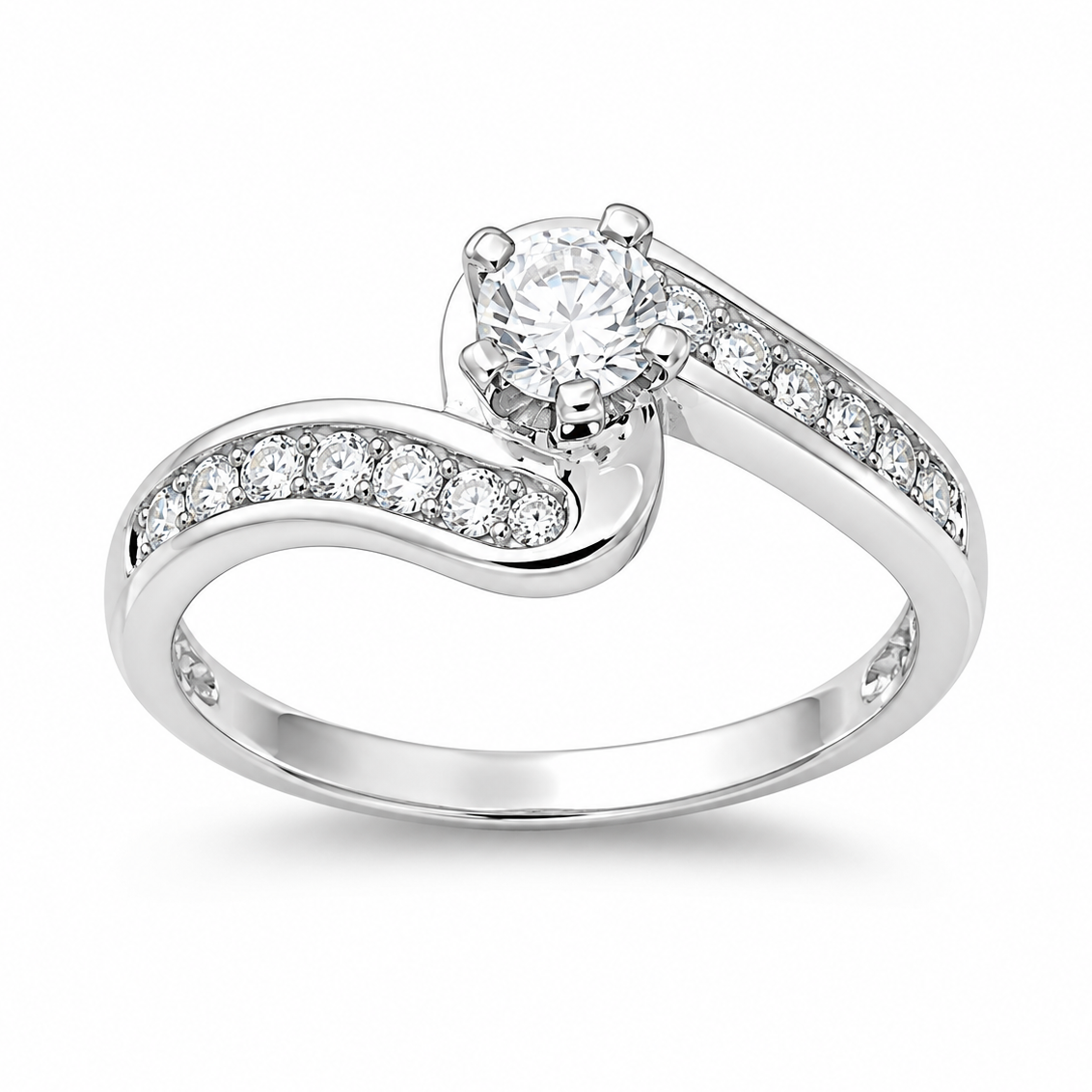 Silver CZ Ring