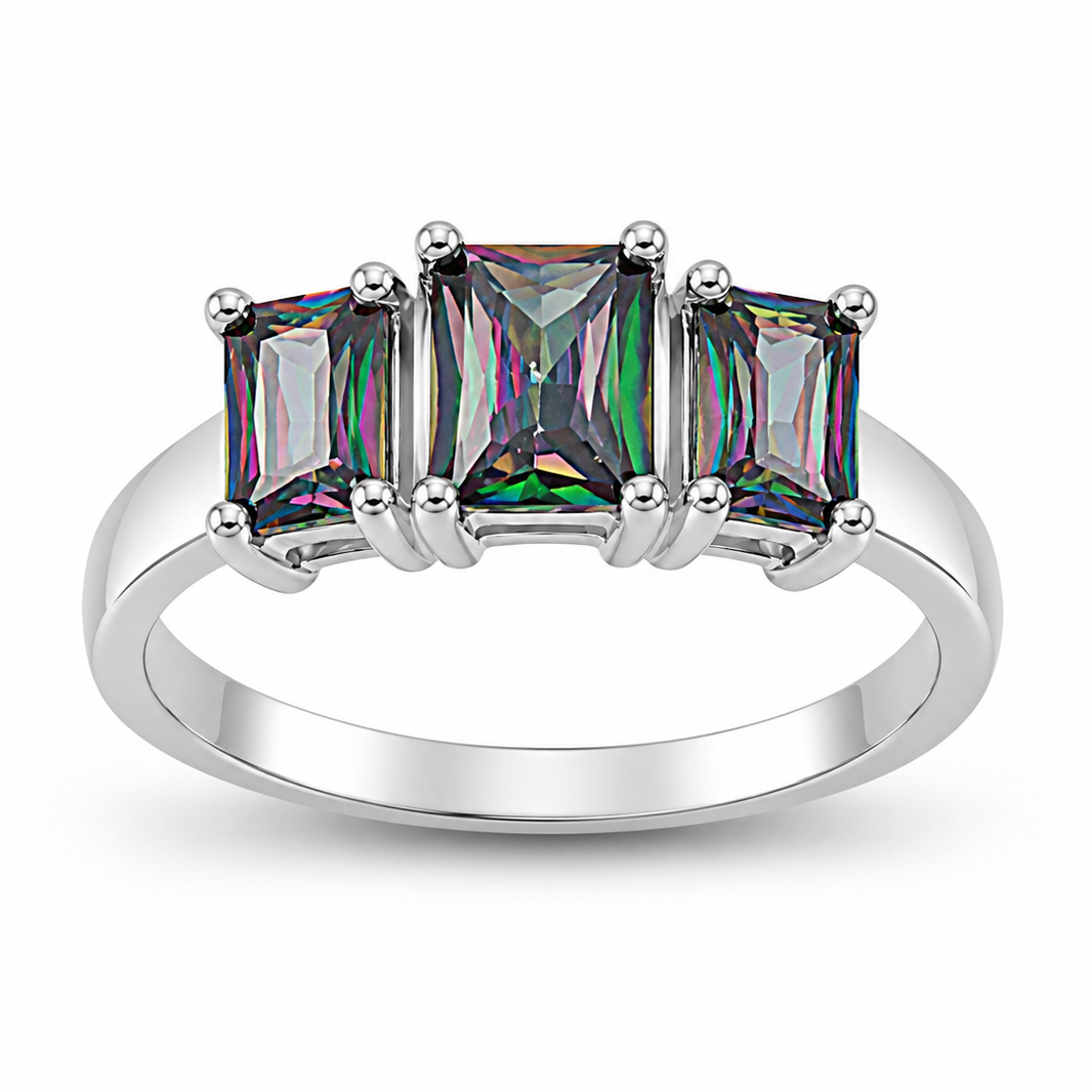 Silver CZ Ring