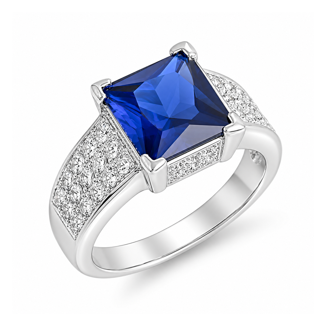 Silver CZ Ring