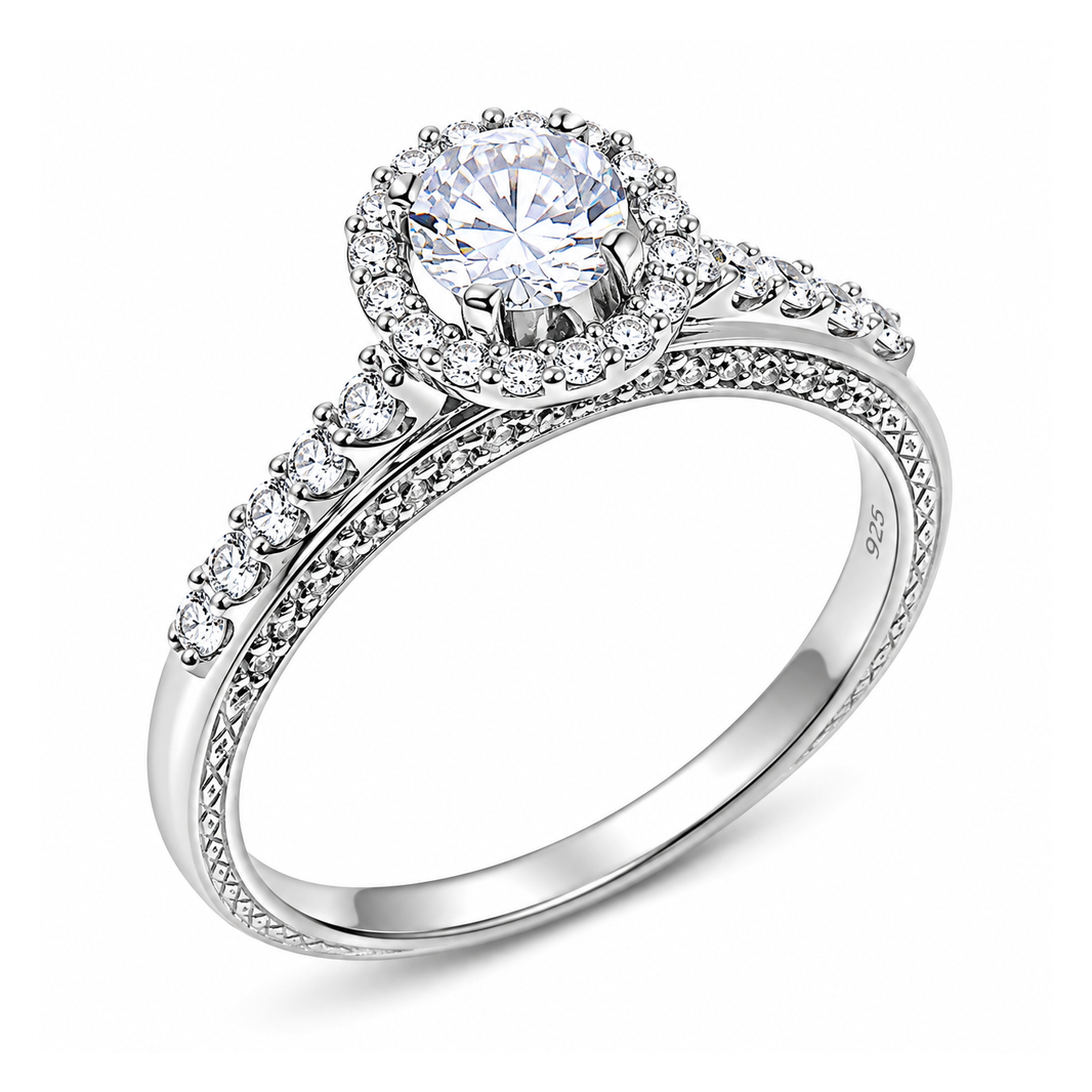 Silver CZ Ring