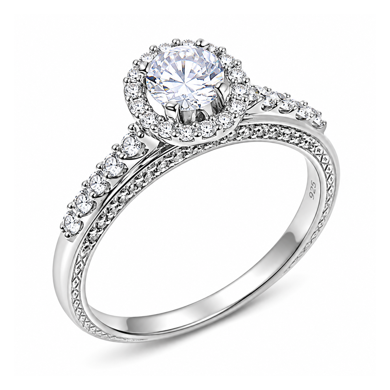 Silver CZ Ring