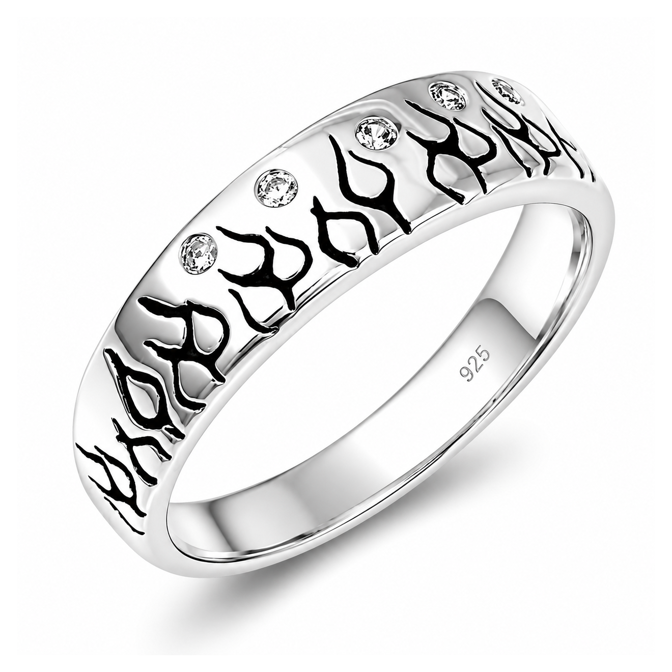 Silver CZ Ring
