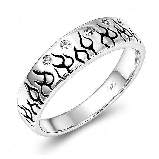 Silver CZ Ring