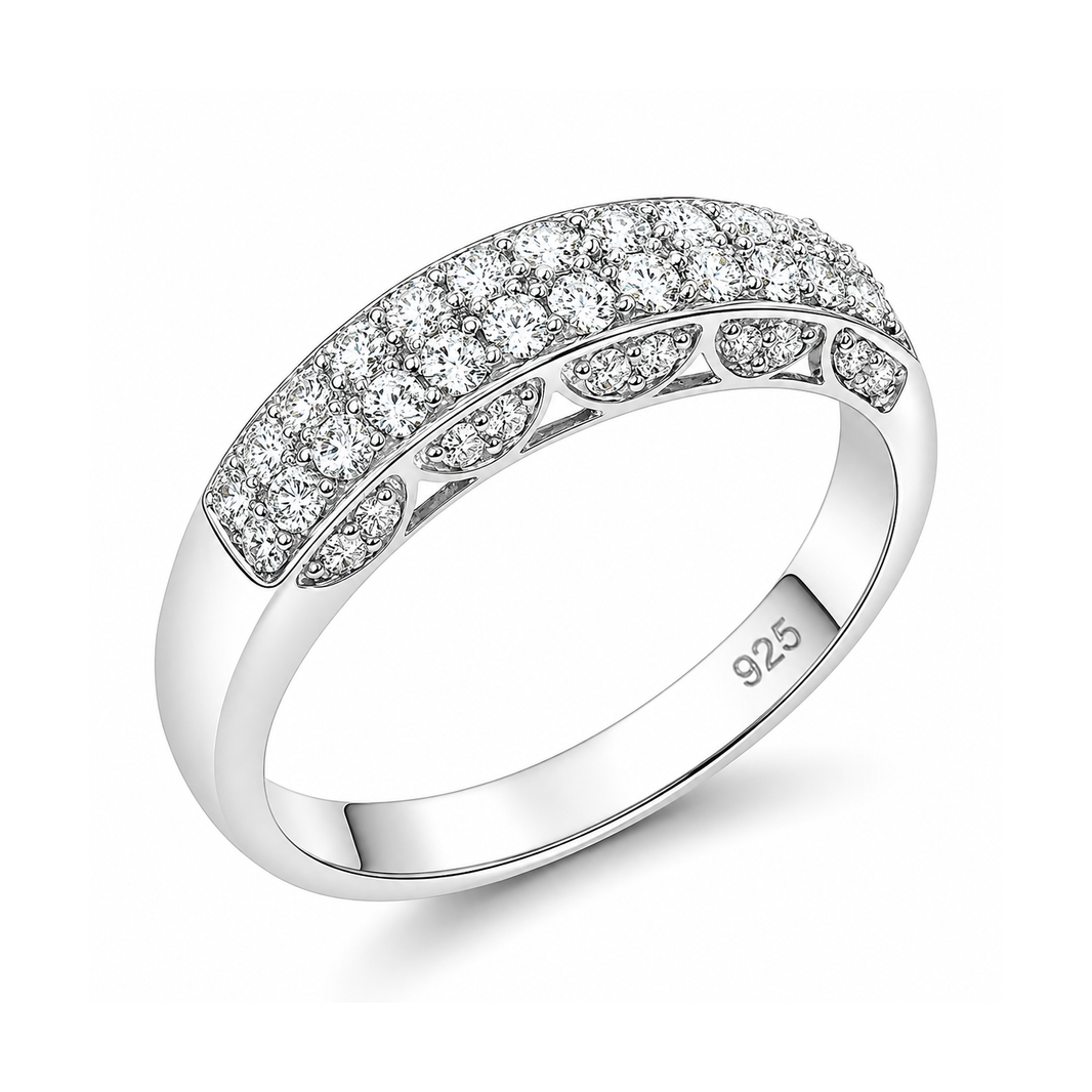 Silver CZ Ring