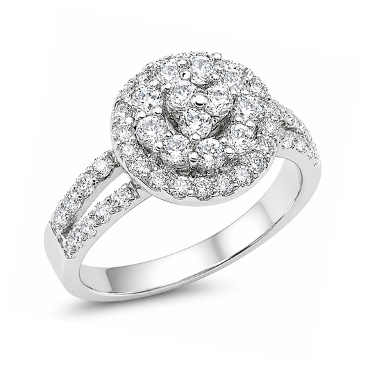 Silver CZ Ring